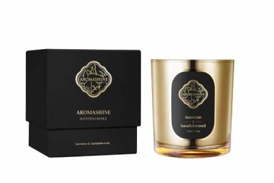 China Aromashine Jasmine & Sandalwood Scented Candle for sale