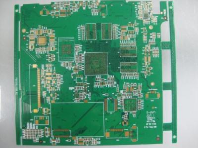 China 6 Layers Green Solder Mask Multilayer Printed Circuit Board For Medical Device 1.2 Mm for sale