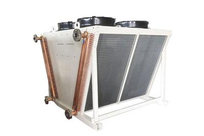 China V Type Dry Cooler Air Condenser For Datacentre Immersion Cooling System for sale