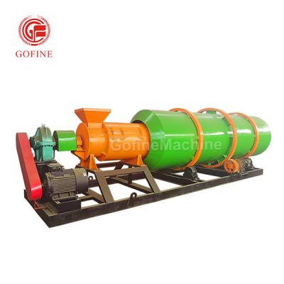 China New Type Stirring Tooth Rotary Drum Granulator In Fertilizer Production Line for sale
