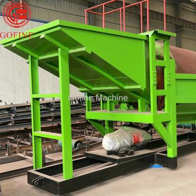 China Rolling Griddle Trommel Rotary Screen In Refractory Materials Coal Fertilizer for sale