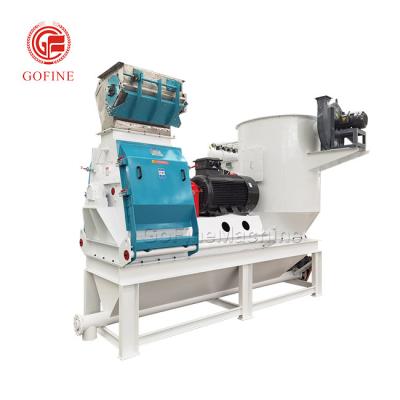 China Feed Plant Hammer Mill Pulverizer Grinding Feed Production Line à venda