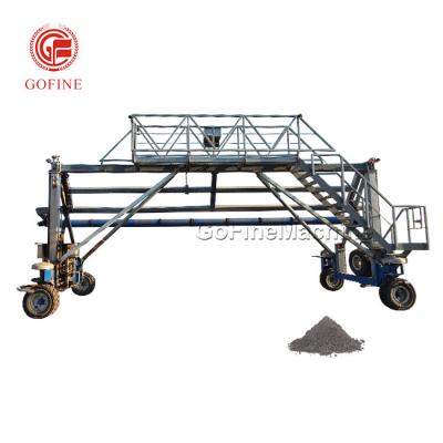China Film Rolling Compost Cover Making Machine for Animal Manure Food Waste Organic Fertilizer for sale