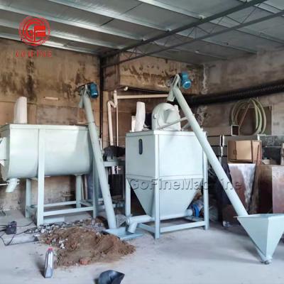Cina 55kw Fish Feed Pellet Making Machine 15ton/H For Grass Grain Maize Soybeans in vendita