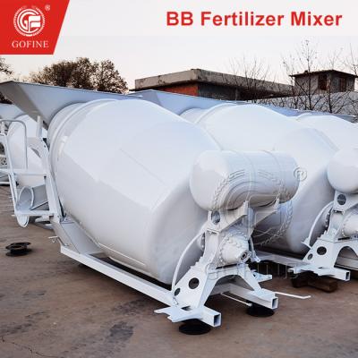 China NPK Fertilizer Production Line Bulk Blending Mixing BB Fertilizer Mixed Of 380V Customized for sale