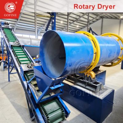 China Professional Stainless Steel Drum Rotary Dryer with Fertilizer Production Line en venta