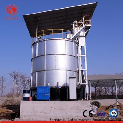 China produção do adubo do adubo da altura de 7000mm, tanque de fermentação do adubo orgânico à venda