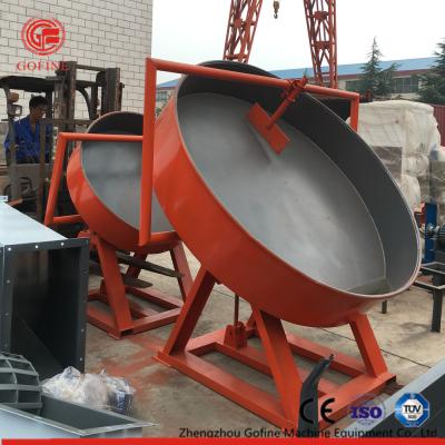 China Bio Fertilizer Granulator Machine / Mineral Powder Disc Granulator Machine for sale