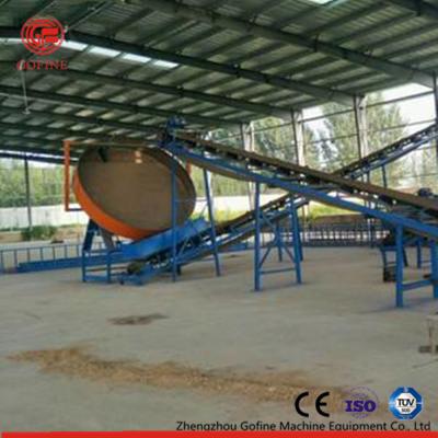 China Gránulos redondos del fertilizante que hacen la máquina en cadena de producción del fertilizante en venta