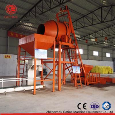 China Cadena de producción del fertilizante del BB del color rojo, máquina de mezcla a granel del mezclador del fertilizante en venta