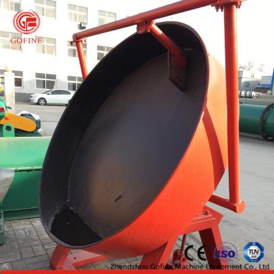 China Planta 1-2T/H do adubo do nitrato de amônio NPK do cálcio com granulador do disco à venda