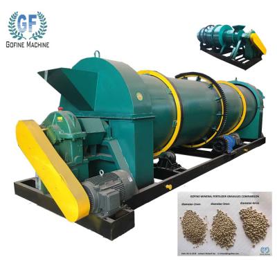 Chine Chaîne de production d'engrais organique de pelletiseur d'engrais, machine de granulatoire d'engrais organique à vendre