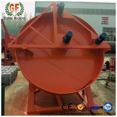 China 7.5kw Power Fertilizer Granulating Machine Pan Granulator Machine Overall Disc Structure for sale