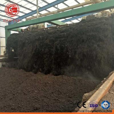 China Hydraulic Sludge Fermentation Q235 Compost Fertilizer Machine for sale