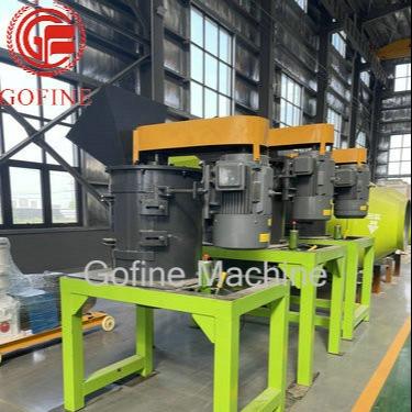 China Chain Type Fertilizer Crusher Machine 60mm Feed Horizontal Cage Mill for sale