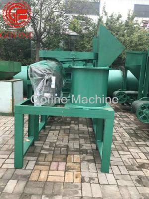 China 3TPH Fertilizer Processing Machine 60mm Feed Chain Fertilizer Crusher for sale