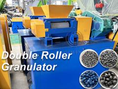 Multifunction Small Double Roller Organic Fertilizer Granulator Machine Of Sales