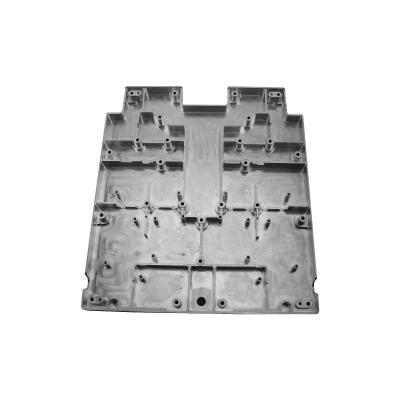 China Versatile CNC Machined Housings Silver Custom Turning Components Lightweight for sale