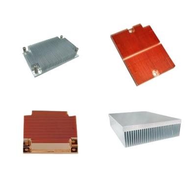 China electronic Metal Copper Heat Dissipation Cold Plate Heat Sink for sale
