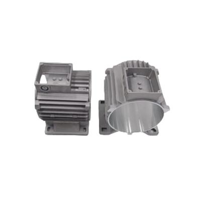 China Electronic Aluminium Alloy Die Casting Heat Sink Parts Components Silver for sale