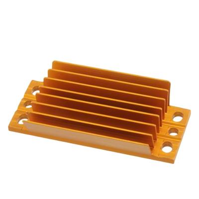 China Milled CNC Heat Sink Components Hardware Machining Heat Sink Fins for sale