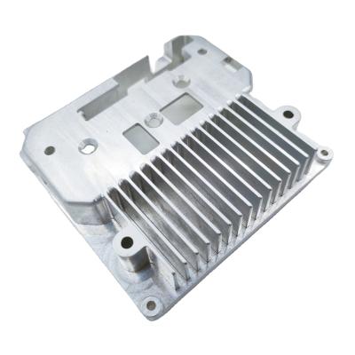 China Componentes de disipadores de calor CNC de aluminio mecanizados para dispositivos electrónicos en venta