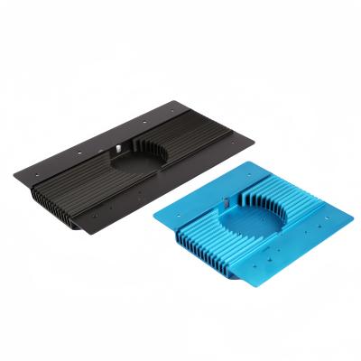 China Skived Finned Heat Sink Anodized Aluminium Heat Sink Profile for sale