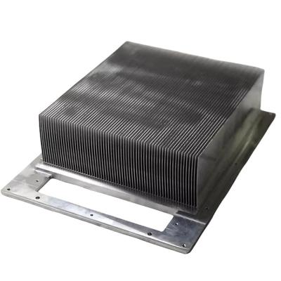 China OEM Skived Fin Heat Sink Aluminum Material CNC Processing Service for sale