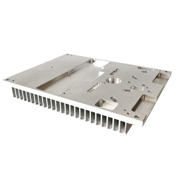 Quality High Precision CNC Machined Heat Sinks Pin Fin Lightweight Anodizing Surface for sale