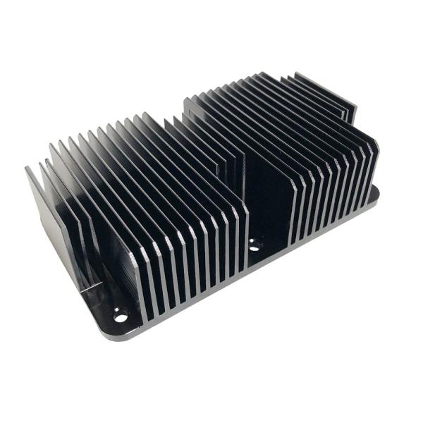 Quality Hardware Aluminum CNC Machined Heat Sinks Components Pin Fin Type for sale