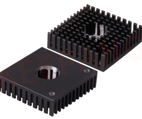 Quality Custom Anodized CNC Machined Heat Sinks For Improved Cooling Efficiency for sale