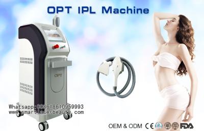 China Máquina livre de dor da remoção do cabelo de SHR IPL sem gel/remoção vertical do cabelo do IPL RF da E-luz à venda