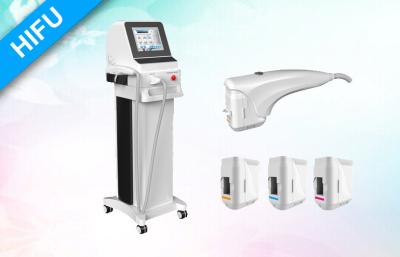 China No Surgery Skin Lifting / Tightening HIFU Machine For Face , Neck , Chin , Brow , Chest for sale