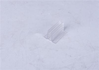 China Matt / Shiny Surface Transparent Plastic Profiles ISO9001 / RoHS Approval for sale