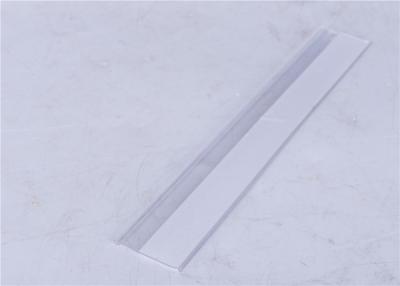 China Customized Transparent Plastic Profiles , Polyvinyl Chloride Price Tag Holder for sale