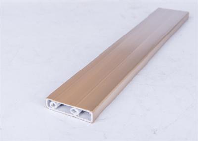 China Rigid Extruded PVC Decoration Profile Matt / Shiny Surface Type Optional for sale