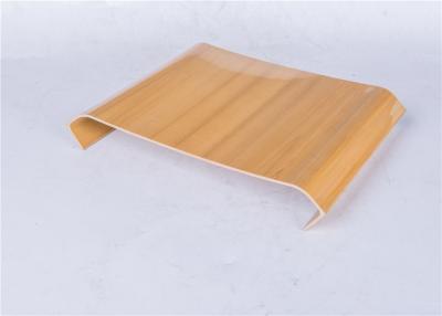 Chine Sections expulsées en plastique ISO9001 de PVC de décoration de Chambre/approbation de RoHS à vendre