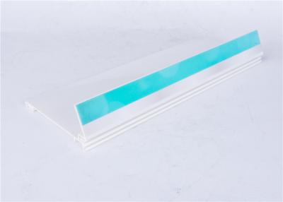 China Transparent Extruded Plastic Profiles / PVC Sign Display For Supermarket for sale