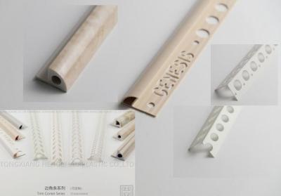China Anti Uv Pvc Corner Bead Plastic Extrusion Profiles 10 Ft / 8 Ft Length for sale