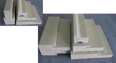 China High Density PVC Foam Profile PVC Moulding Profiles For Door Window Frame Protection for sale