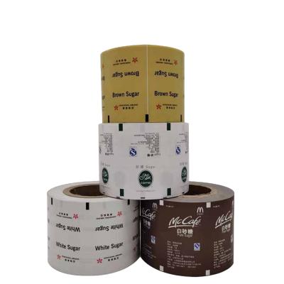China Food Packaging Bags for Sugar Package Paper Laminated PE Pack Coffee Tea Pet Bags Sticks for sale