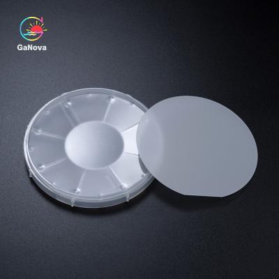 Китай JDCD02-001-004 10*10mm2 AlN Single Crystal 400±50μM S/P/R Grade продается