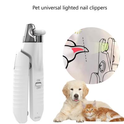 China Stainless Steel Rechargeable Stocked Electric Dog Nail Clippers for sale