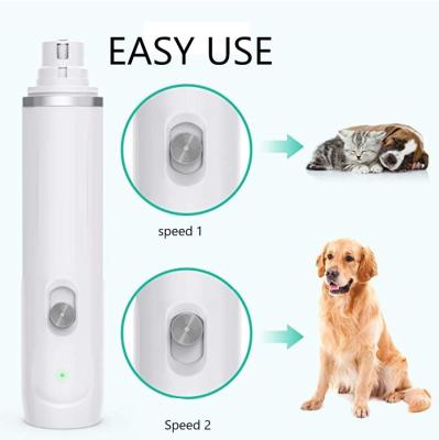 China Unique Customized Color Usb Rechargeable Pet Nail Polisher Pet Grooming Products for sale