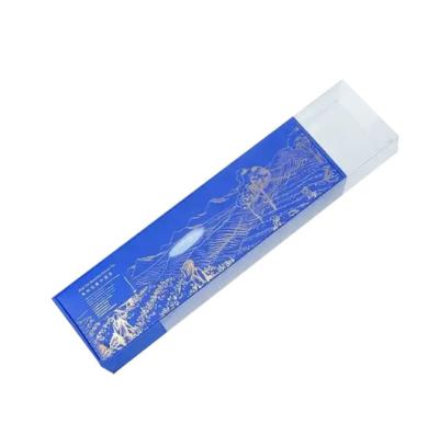 China Caixa de embalagem de papelão simples com cabo de algodão para distribuição à venda