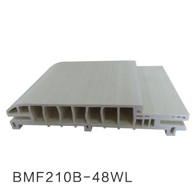 Chine 210B-48 a coloré le cadre de porte contemporain en bois de PVC de jambage de porte de WPC à vendre