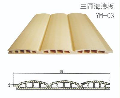 China El panel de pared simple de la teca WPC en venta