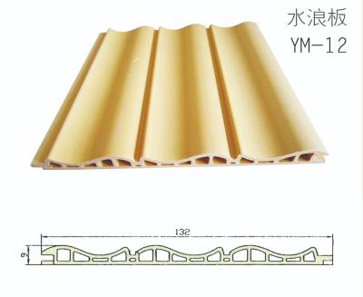 China El panel de pared moderno modificado para requisitos particulares de WPC 35m m 40m m densamente en venta
