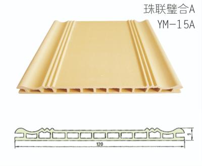 China OEM WPC Muurraad 250mm tot 35mm Houten Plastic Samengesteld Muurcomité Te koop