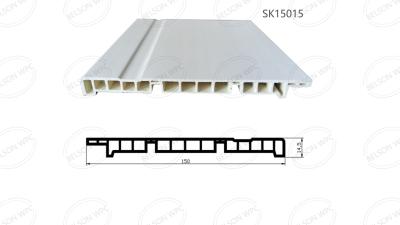 China 15cmx1.5cm Waterproof Skirting Board High Mechanical Resistance for sale